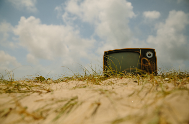Televisión en la arena