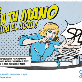 Gráfica campaña Canal Isabel II